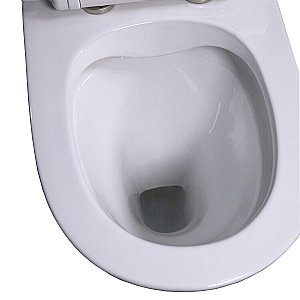 Унитаз напольный Taliente Arte AR35045 безободковый, с бачком, с крышкой микролифт, белый купить в интернет-магазине Sanbest