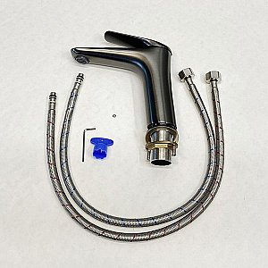 Смеситель для раковины Comforty FC074A-CGT графит купить в интернет-магазине сантехники Sanbest