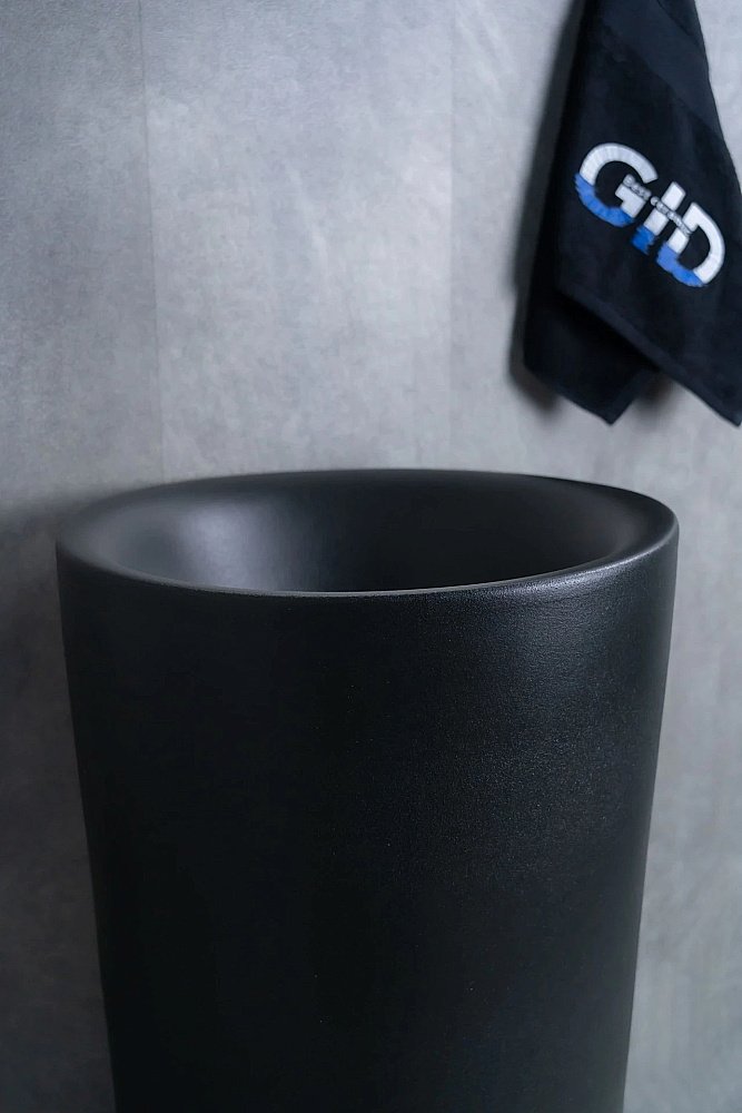 Раковина напольная Gid Autonomo 40 Nb130bg 81110 черная графит купить в интернет-магазине Sanbest