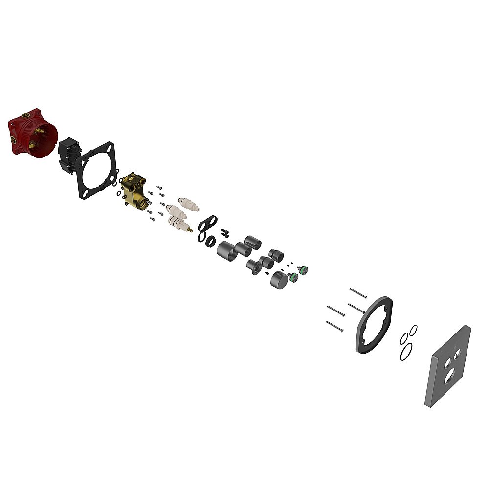 Смеситель для душа Vincea VSCV-321T-MGM вороненая сталь купить в интернет-магазине сантехники Sanbest