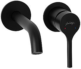 Cмеситель для раковины Jacob Delafon Elate E28318-BL черный матовый купить в интернет-магазине сантехники Sanbest