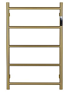 Полотенцесушитель электрический WONZON & WOGHAND BONN, Брашированное золото (WW-AL405-BG) купить в интернет-магазине сантехники Sanbest