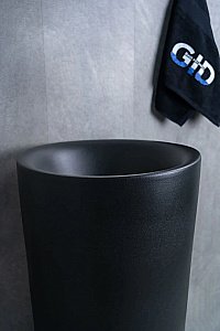 Раковина напольная Gid Autonomo 40 Nb130bg 81110 черная графит купить в интернет-магазине Sanbest