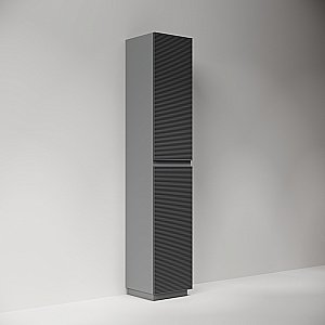 Шкаф-пенал напольный Sancos Folk Floor PFL35FGS Grey soft для ванной в интернет-магазине сантехники Sanbest