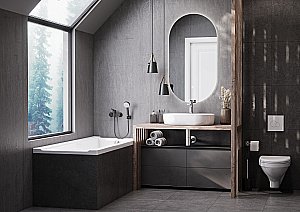 Раковина накладная Акватон Одри 62 1WH501710 белая купить в интернет-магазине Sanbest