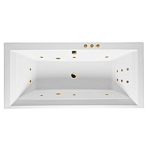 Ванна акриловая EXCELLENT Crown Grand SMART WAEX.CRG19.SMART.GL 190x90 белая с гидромассажем купить в интернет-магазине Sanbest