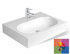 Раковина Эстет Ника 61 цвет по RAL c блестками купить в интернет-магазине Sanbest