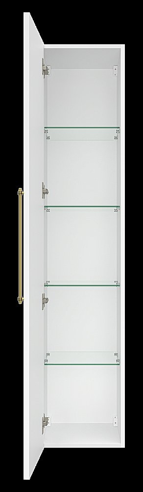 Пенал подвесной Misty Alicante 35 ALI-05035-01 белый для ванной в интернет-магазине сантехники Sanbest