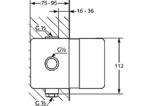 Душевая система Kludi Bozz 386300576 хром купить в интернет-магазине сантехники Sanbest