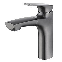 Смеситель для раковины Black&White Universe UK7901MG оружейная сталь купить в интернет-магазине сантехники Sanbest