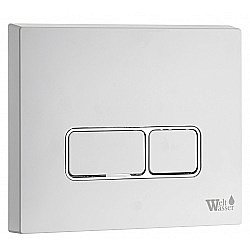 Кнопка для инсталляции WeltWasser WW MARBERG 410 SE GL-WT белая купить в интернет-магазине сантехники Sanbest