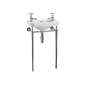 Консоль с раковиной Burlington Edwardian Cloakroom B8 51x30 для ванной в интернет-магазине сантехники Sanbest