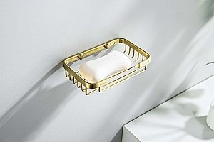 Мыльница Aquatek AQ4946BG золото шлифованное купить в интернет-магазине сантехники Sanbest