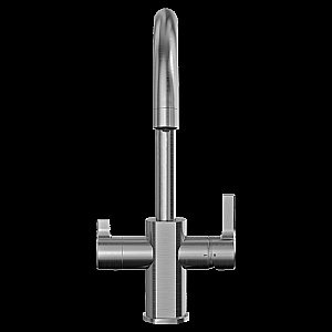 Смеситель для кухни Elghansa Kitchen Pure Water 56B5511-Steel нержавеющая сталь купить в интернет-магазине сантехники Sanbest