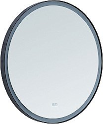 Зеркало Aquanet Тренд 70 черный в ванную от интернет-магазине сантехники Sanbest