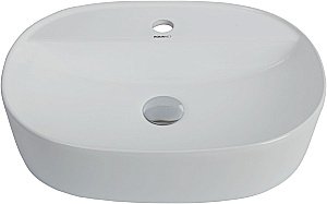 Раковина накладная Aquanet Lake-2 50 211287 белая купить в интернет-магазине Sanbest