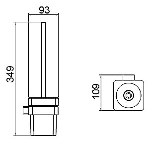 Ершик для туалета Timo Selene 14061/03 купить в интернет-магазине сантехники Sanbest
