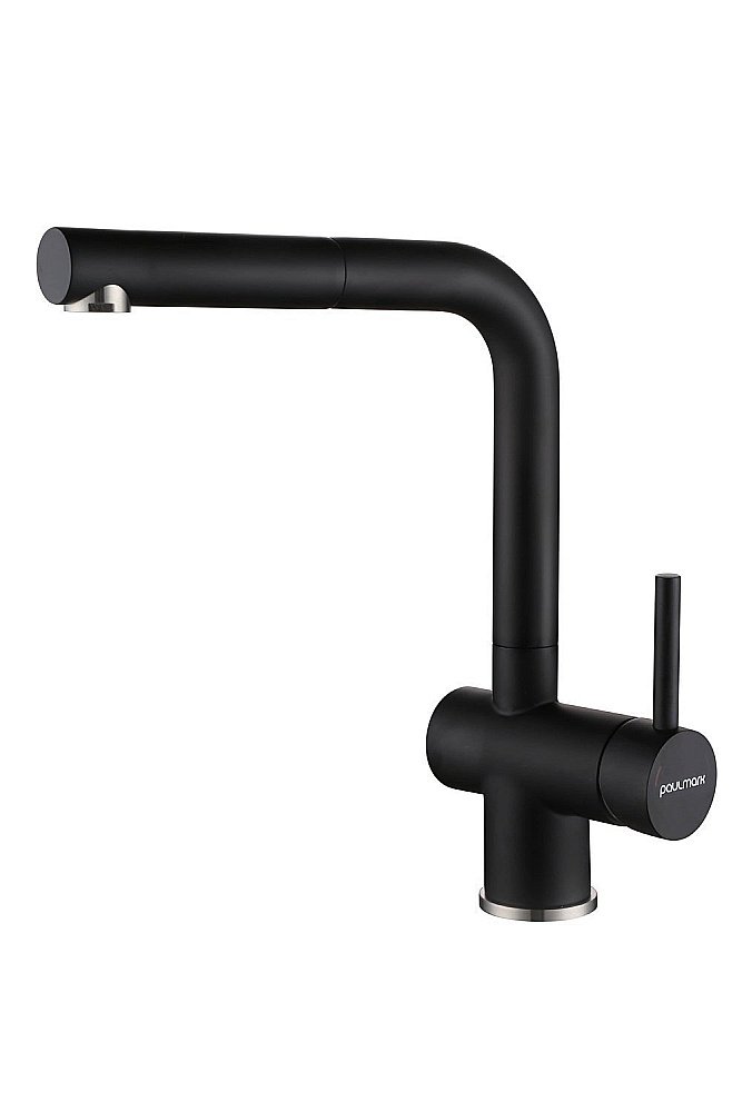 Смеситель для кухни Paulmark Dosse Do214418-AN антрацит купить в интернет-магазине сантехники Sanbest
