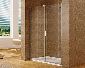 Душевая дверь Aquanet Cinetic 254241 170 стекло прозрачное/профиль хром купить в интернет-магазине Sanbest