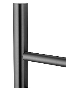 Полотенцесушитель электрический WONZON & WOGHAND BONN, Темный графит (WW-AL409-GM) купить в интернет-магазине сантехники Sanbest