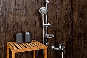 Душевой гарнитур Orange O-Shower OS053 хром купить в интернет-магазине сантехники Sanbest