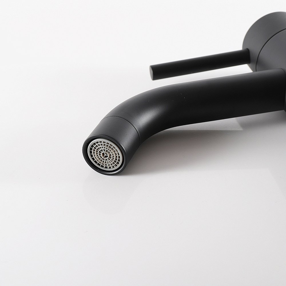 Смеситель для раковины Gid Inga SS096-BM-K черный матовый купить в интернет-магазине сантехники Sanbest