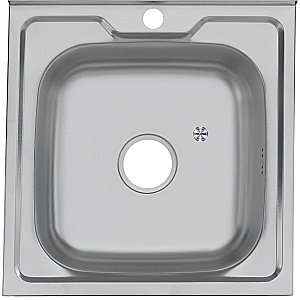 Мойка кухонная с сифоном Melana 143D t (*15) купить в интернет-магазине сантехники Sanbest
