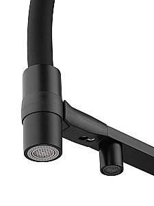 Смеситель для кухни WONZON & WOGHAND WW-88458012-MB черный матовый купить в интернет-магазине сантехники Sanbest