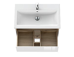 Мебель для ванной подвесная Cersanit LOUNA 80 белая для ванной в интернет-магазине Sanbest