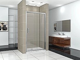 Душевая дверь Good door INFINITY WTW 110 стекло прозрачное купить в интернет-магазине Sanbest