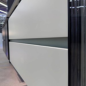 Тумба с раковиной Orans 2055120L2GC 120 серо-зеленая матовая для ванной в интернет-магазине Sanbest