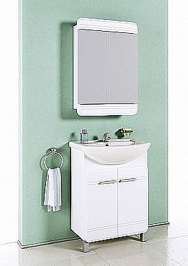 Тумба с раковиной AQWELLA Корсика 65 Т6 для ванной в интернет-магазине Sanbest