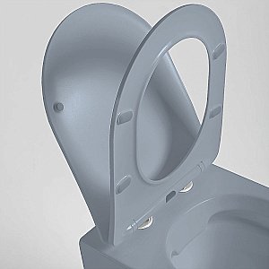 Унитаз Vincea Globo VT1-14SMO безободковый, с крышкой микролифт, океан матовый купить в интернет-магазине Sanbest