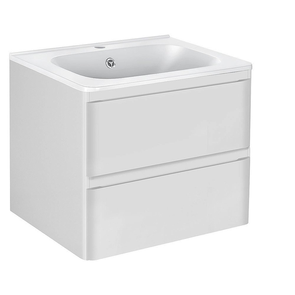 Тумба с раковиной Vincea Vico 60 белый для ванной в интернет-магазине Sanbest