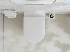 Держатель для туалетной бумаги Hansgrohe AddStoris 41753700 белый матовый купить в интернет-магазине сантехники Sanbest