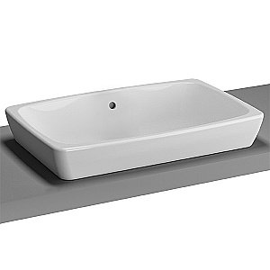 Раковина накладная Vitra Metropole 60 5668B003-0012 белая купить в интернет-магазине Sanbest