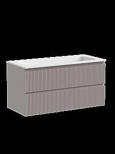 Тумба с раковиной Sancos SNOB R SNR100SM 100 Doha Soft для ванной в интернет-магазине Sanbest