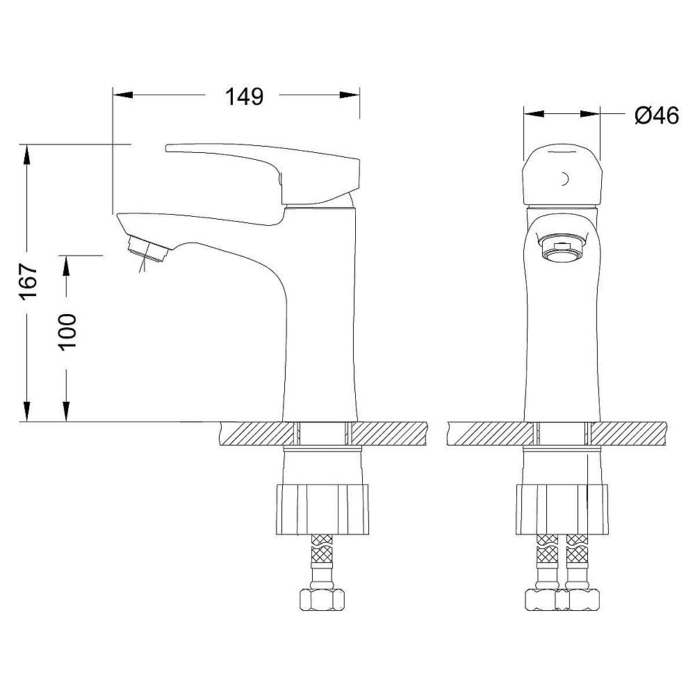 Смеситель для раковины Lemark Linara LM0406C купить в интернет-магазине сантехники Sanbest