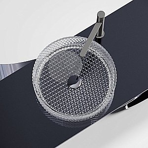 Раковина Ceramica Nova Cristal 36 CN6062 прозрачная купить в интернет-магазине Sanbest