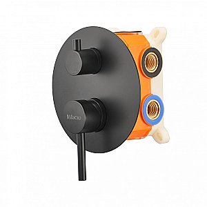 Душевая система Milacio Ultra MCU.150.MB черная матовая купить в интернет-магазине сантехники Sanbest