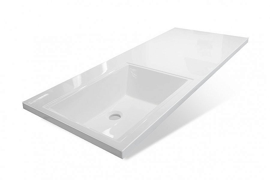 Раковина Эстет Даллас 115 ФР-00001936 белая купить в интернет-магазине Sanbest