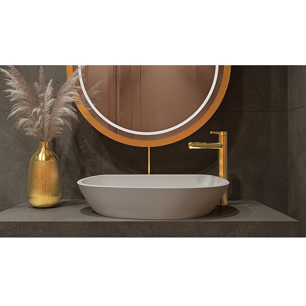 Раковина накладная WhiteCross AMETRINE 60 0718.060037.200 белая матовая купить в интернет-магазине Sanbest