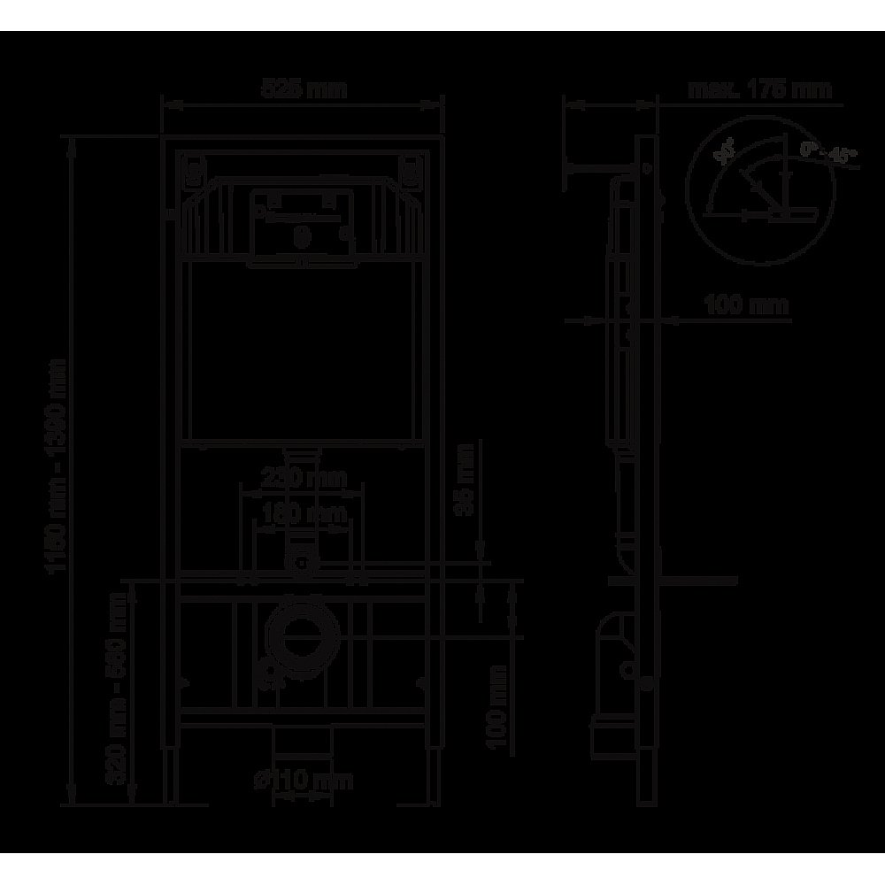 Унитаз BERGES NOVUM 043203 купить в интернет-магазине Sanbest