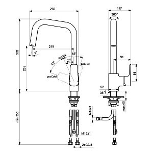 Смеситель для кухни Ideal Standard CeraPlan III B0960AA купить в интернет-магазине сантехники Sanbest