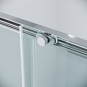 Душевая дверь Grossman Style 110 100.K33.05.110.10.00 стекло прозрачное/профиль хром купить в интернет-магазине Sanbest