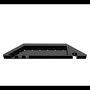 Душевая кабина Black&White GALAXY G8701 90x90 черный/прозрачный купить в интернет-магазине Sanbest