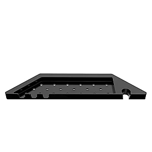 Душевая кабина Black&White GALAXY G8701 90x90 черный/прозрачный купить в интернет-магазине Sanbest