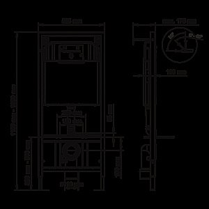Унитаз BERGES NOVUM 043203 купить в интернет-магазине Sanbest