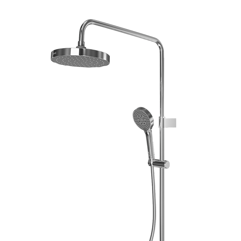 Душевая система VitrA Base Round A47303EXP с термостатом, хром купить в интернет-магазине сантехники Sanbest