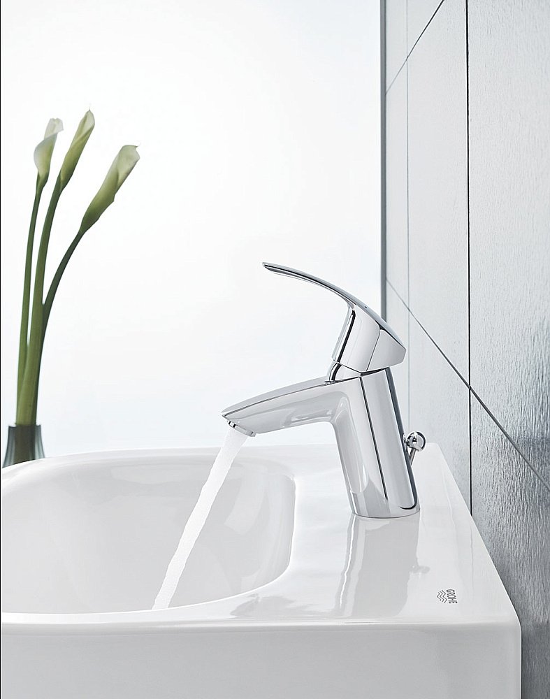 Раковина на полупьедестале Grohe Euro Ceramic 45 белая купить в интернет-магазине Sanbest